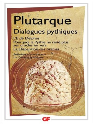 cover image of Dialogues pythiques